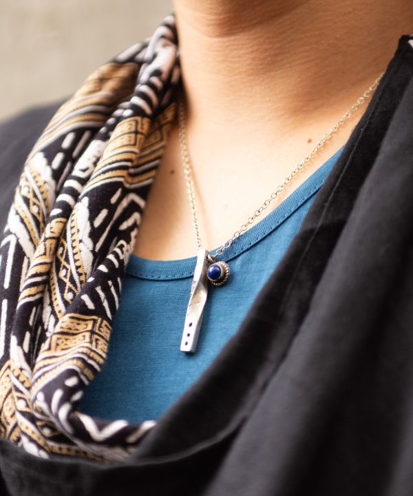 Twisted Pendant Necklace