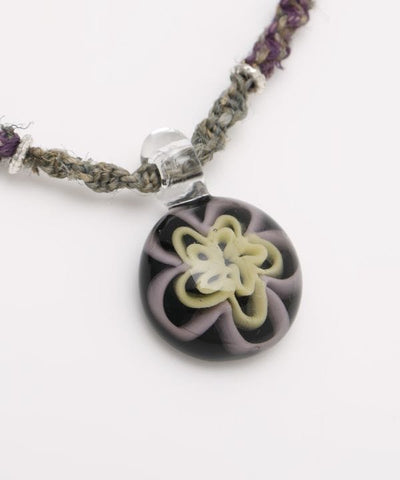 Glass Pendant Necklace