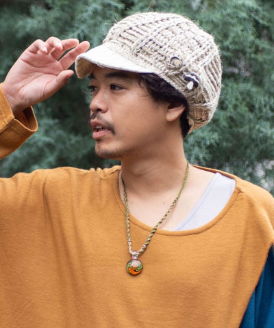 Glass Pendant Necklace