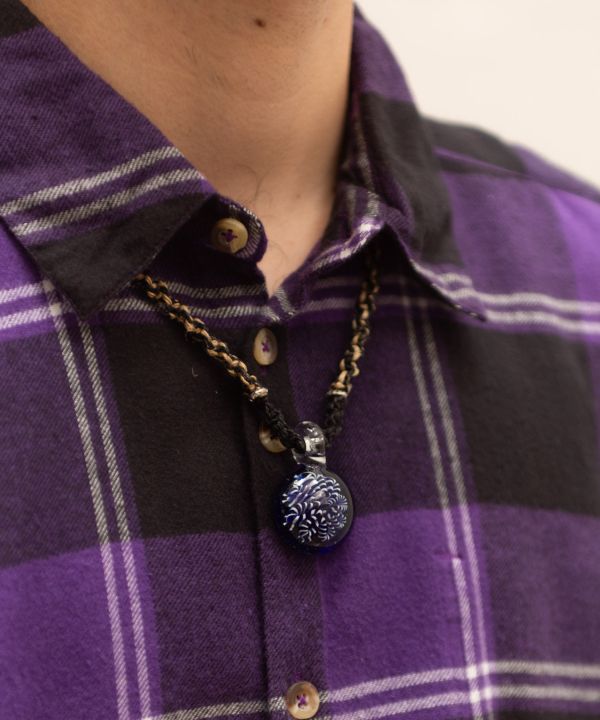 Glass Pendant Necklace