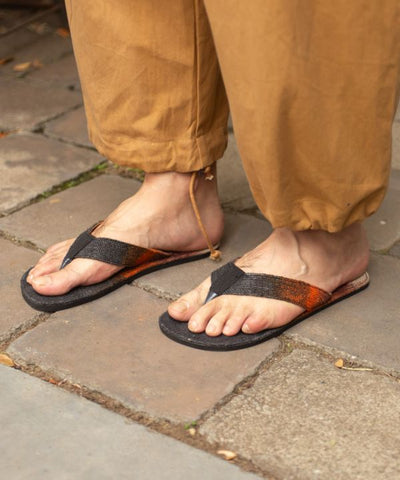 Sandales Dégradées en Chanvre - 28cm