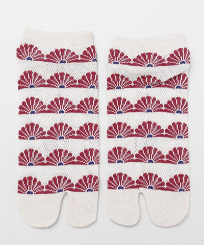 KANOKO Moss Stitch Socks 23-25cm - KIKU-MON