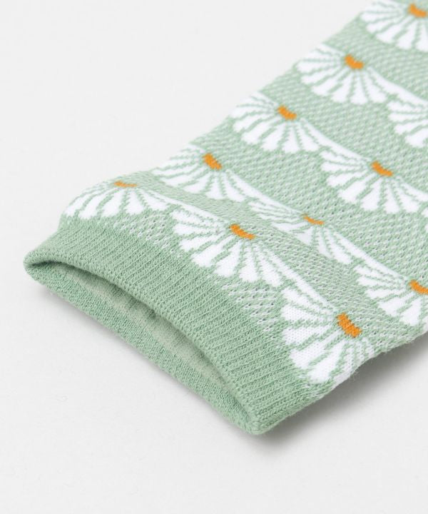 KANOKO Moss Stitch Socks 23-25cm - KIKU-MON