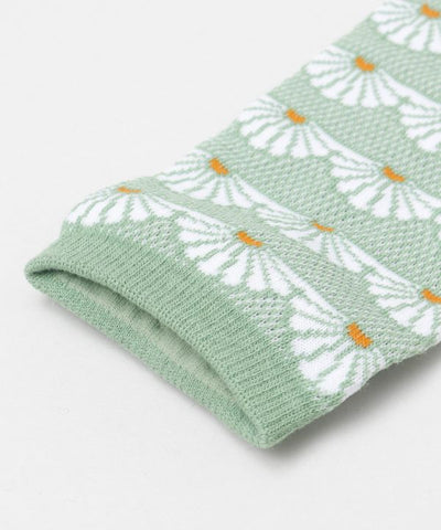 KANOKO Moss Stitch Socks 23-25cm - KIKU-MON