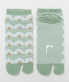 KANOKO 苔藓缝线袜子 23-25 厘米 - KIKU-MON