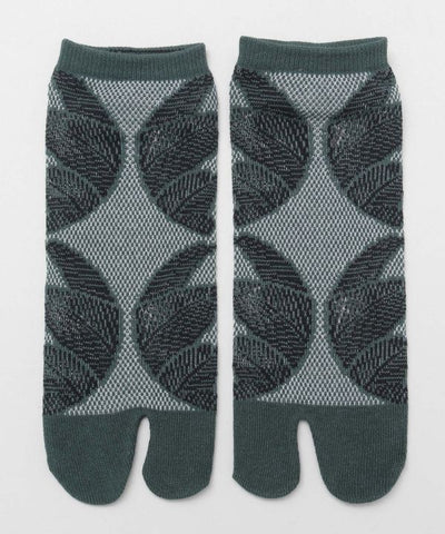 KANOKO Moss Stitch Socks 25-28cm - MATSU-MON Socks by Kaya - Ametsuchi
