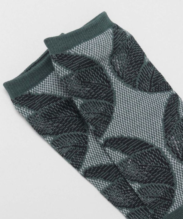 KANOKO Moss Stitch Socks 25-28cm - MATSU-MON Socks by Kaya - Ametsuchi