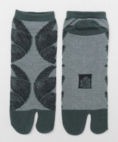 KANOKO Moss Stitch Socks 25-28cm - MATSU-MON Socks by Kaya - Ametsuchi