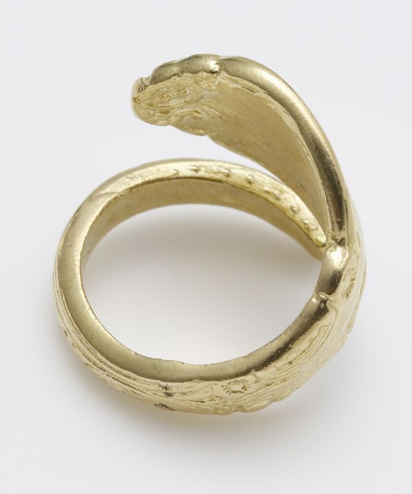 環繞式湯匙環 - 金色