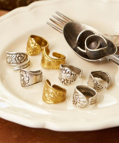 Six Spoon Ring - SILVER