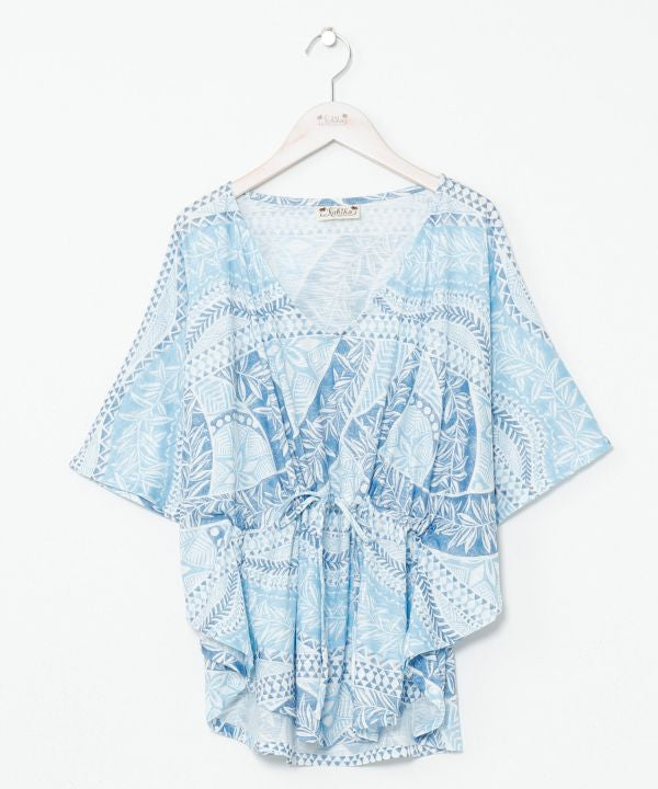 Relaxed Poncho Top