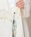 Crochet Lace Long Kimono
