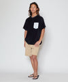Pile Fabric Tee for Men