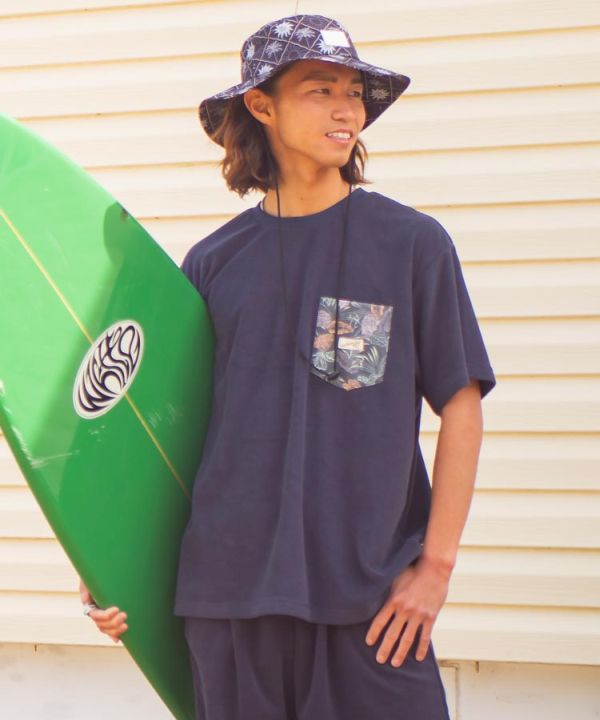 Pile Fabric Tee for Men