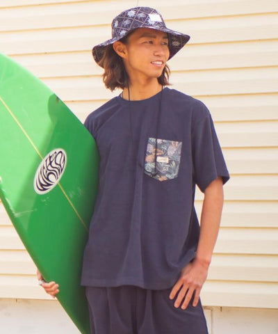 Pile Fabric Tee for Men