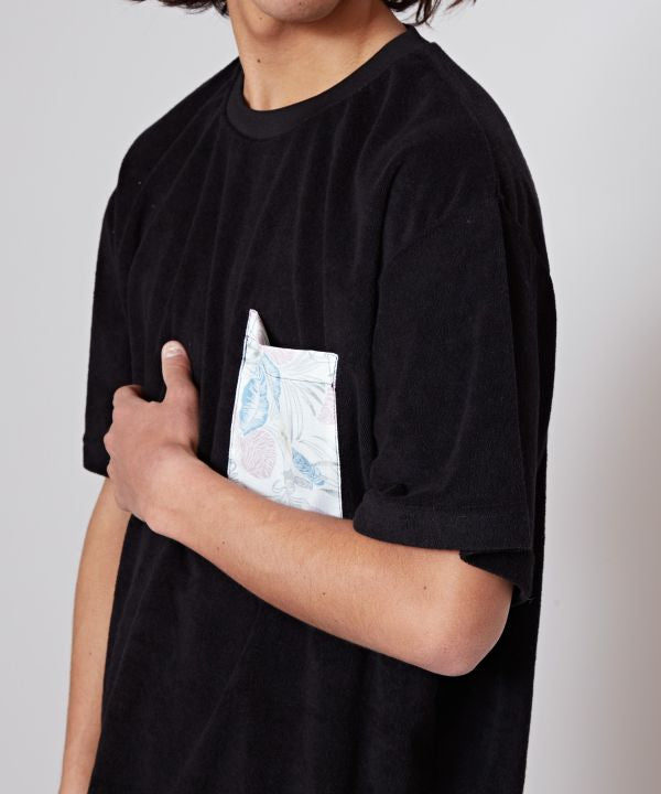 Pile Fabric Tee for Men