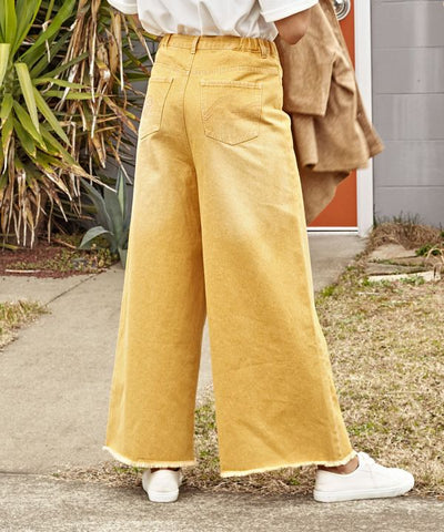 SURF＆Palms Washed Denim Flare Pants