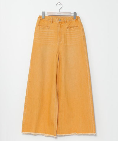 SURF＆Palms Washed Denim Flare Pants