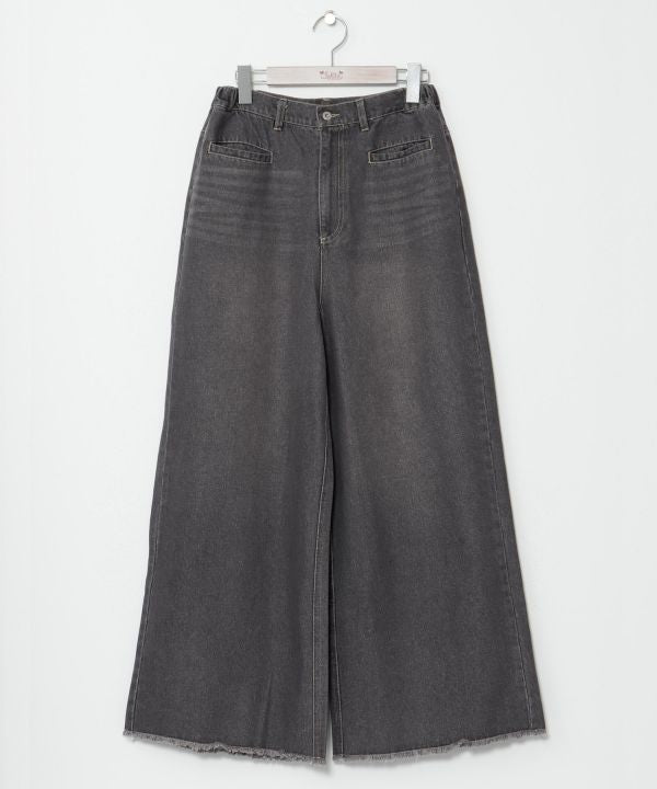 SURF＆Palms Washed Denim Flare Pants