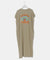 SURF&Palms 레인보우 프렌치 슬리브 드레스