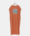 SURF&Palms 레인보우 프렌치 슬리브 드레스