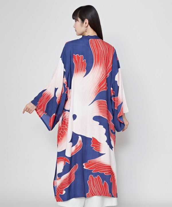 TAYUTAU KINGYO - UV Protection Long Haori Cardigans & Outerwear by Kaya - Ametsuchi