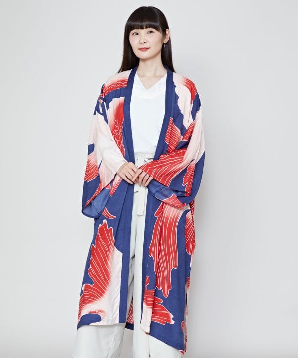 TAYUTAU KINGYO - UV Protection Long Haori Cardigans & Outerwear by Kaya - Ametsuchi