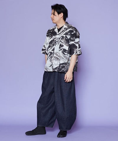 SHIRANAMI - Open Collar Shirt