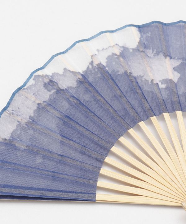 NIJIMI Bamboo SENSU Fan by Kaya - Ametsuchi