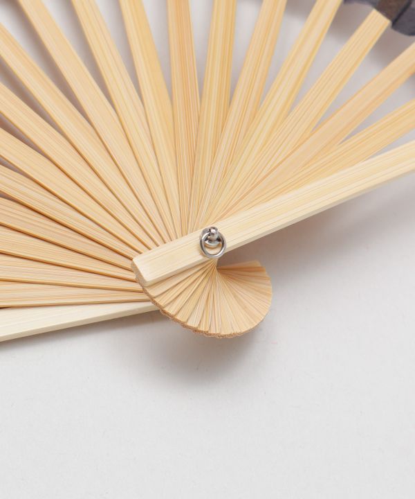 NIJIMI Bamboo SENSU Fan by Kaya - Ametsuchi