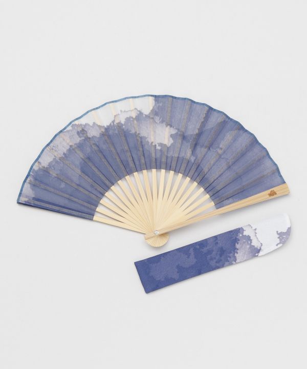 NIJIMI Bamboo SENSU Fan by Kaya - Ametsuchi