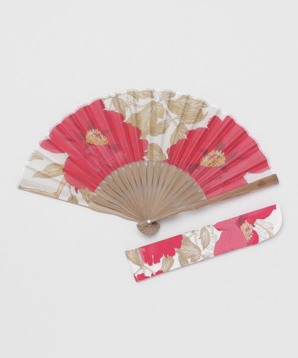 HANAMEKI BOTAN - Sensu Fan by Kaya - Ametsuchi