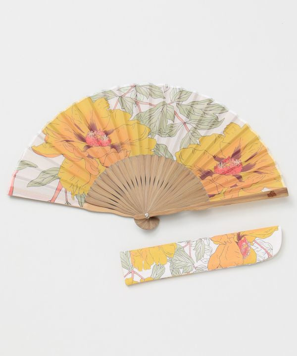 HANAMEKI BOTAN - Ventilateur Sensu par Kaya - Ametsuchi