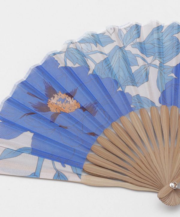 HANAMEKI BOTAN - Sensu Fan by Kaya - Ametsuchi