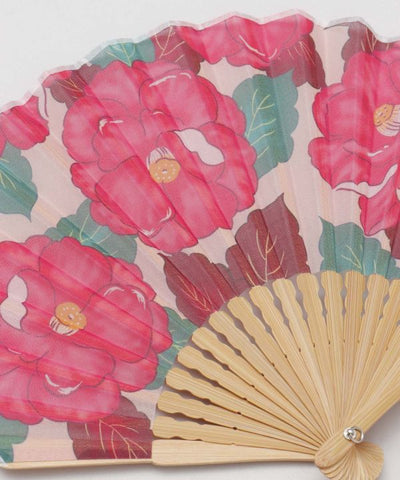 SAKI ROMAN Bamboo SENSU Fan by Kaya - Ametsuchi