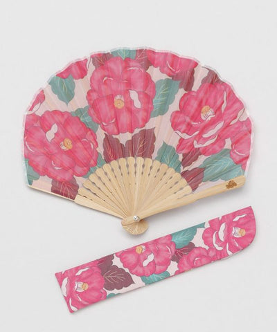SAKI ROMAN Bamboo SENSU Fan by Kaya - Ametsuchi