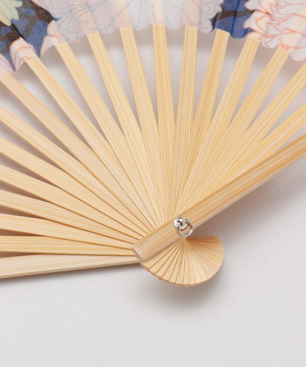 KIKU Modern Bamboo SENSU Fan by Kaya - Ametsuchi