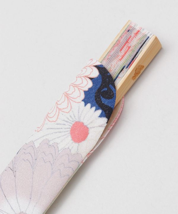 KIKU Modern Bamboo SENSU Fan by Kaya - Ametsuchi