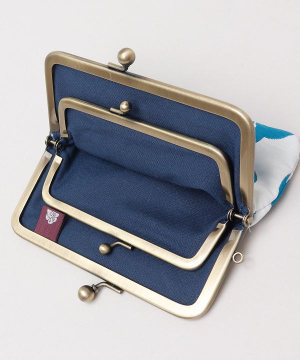 HANA FUKURE - Matelasse GAMAGUCHI Flat Purse Bags & Purses by Kaya - Ametsuchi