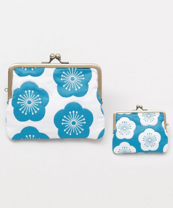 HANA FUKURE - Matelasse GAMAGUCHI Flat Purse Bags & Purses by Kaya - Ametsuchi