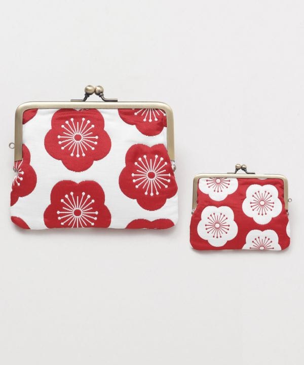 HANA FUKURE - Matelasse GAMAGUCHI Flat Purse Bags & Purses by Kaya - Ametsuchi