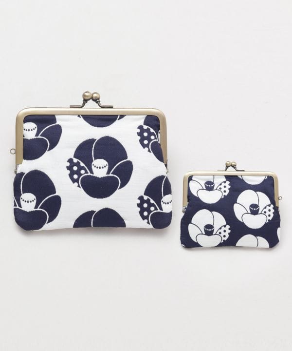 HANA FUKURE - Matelasse GAMAGUCHI Flat Purse Bags & Purses by Kaya - Ametsuchi