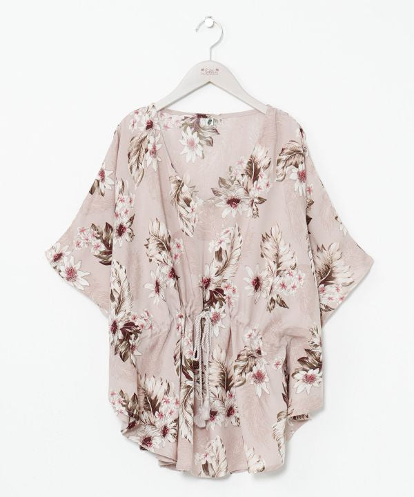 Floral Poncho Top