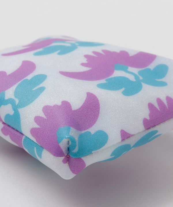 KOKESHI Flower Rectangle Gamaguchi Pouch