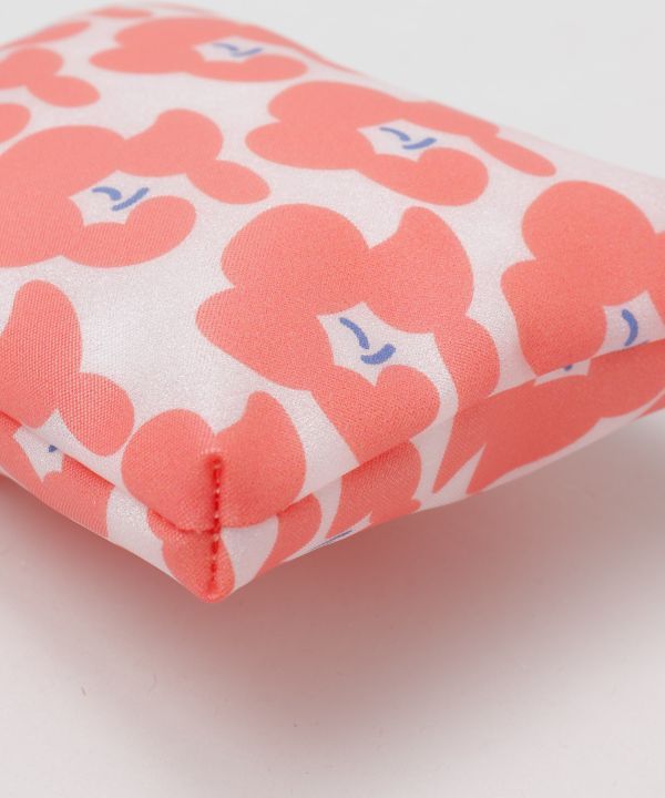 KOKESHI Flower Vinyl Gamaguchi Shoulder Bag