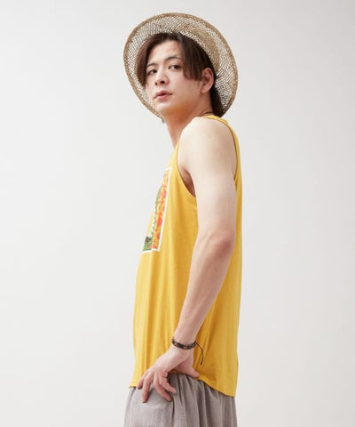 Match Incense Package Tank Top by AMINA - Ametsuchi