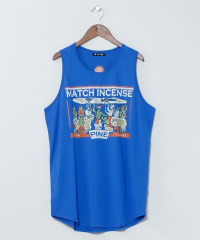 Match Incense Package Tank Top by AMINA - Ametsuchi