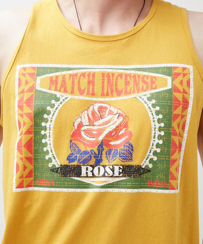 Match Incense Package Tank Top by AMINA - Ametsuchi