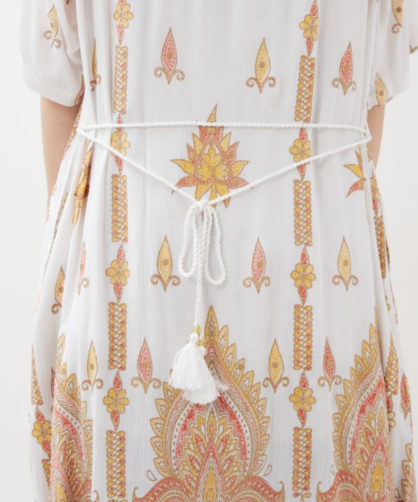 UV Pprotection Rayon Crepe Kimono by AMINA - Ametsuchi