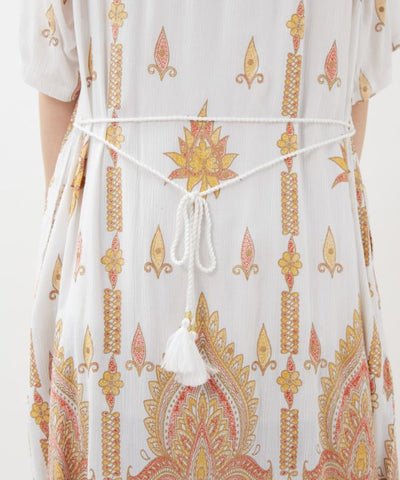 UV Pprotection Rayon Crepe Kimono by AMINA - Ametsuchi